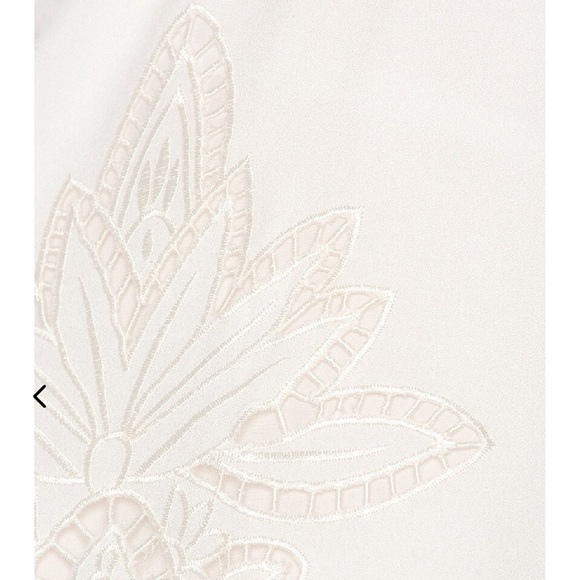 Lovers + Friends Brixton Romper White Eyelet Lace Boho small - Picture 3 of 9